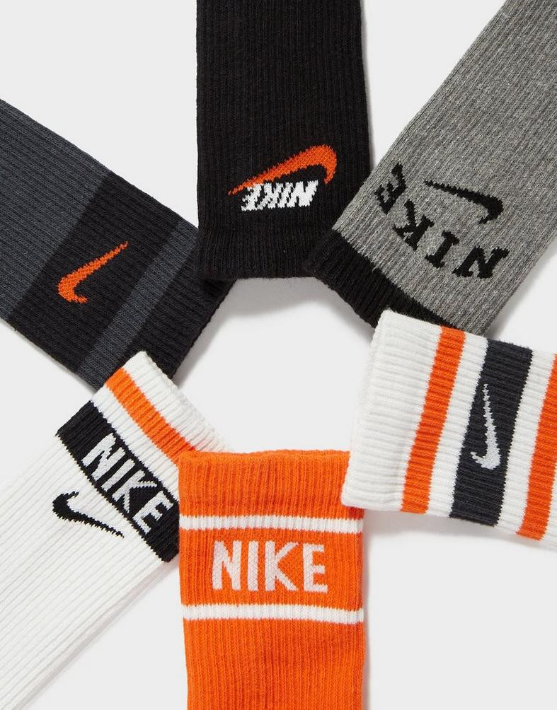 Nike Everyday Plus Crew 6-Pack Unisex Socks