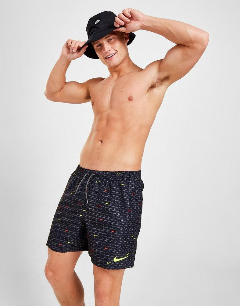 Nike Swoosh All-Over Print Men’s Swim Shorts