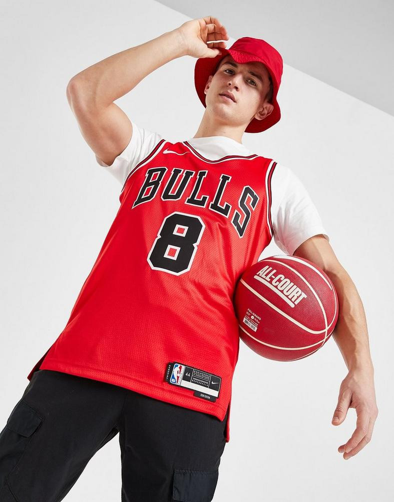 Nike NBA Chicago Bulls Lavine Ανδρική Μπασκετική Φανέλα