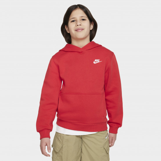 Nike Sportswear Club Fleece Παιδική Μπλούζα με Κουκούλα